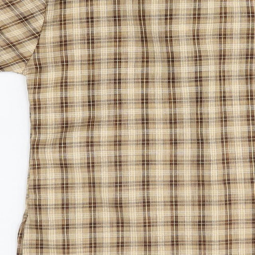 BTC Boys Beige Plaid   T-Shirt Size 2 Years