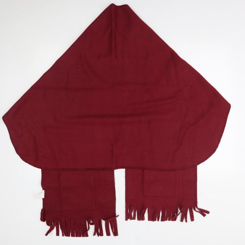 Preworn Womens Red   Cape Jumper One Size
