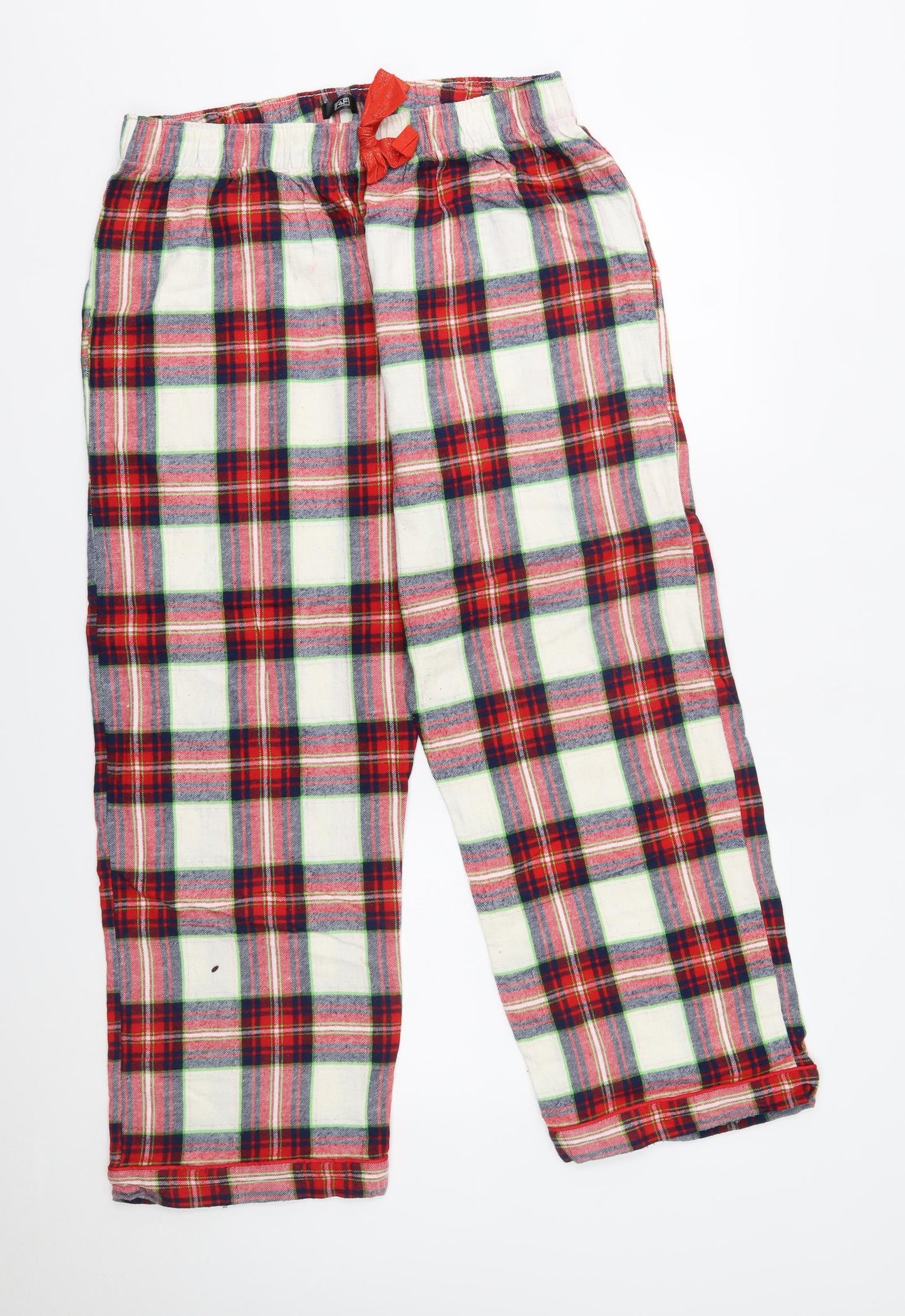 F&F Womens Red Paisley   Pyjama Pants Size 16