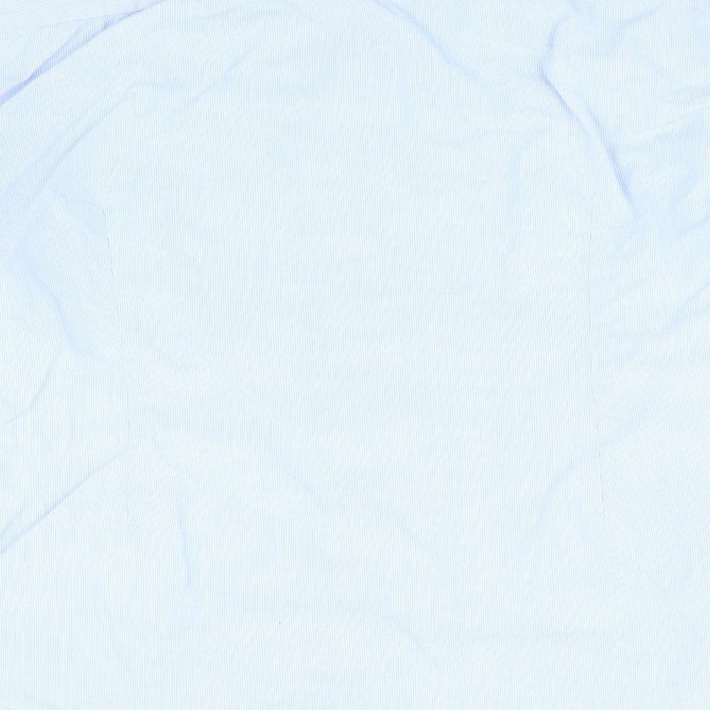 Autograph Boys Blue Striped  Basic Button-Up Size 11 Years