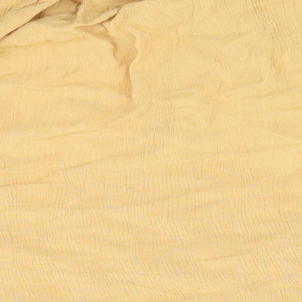 New Look Womens Gold   Basic Blouse Size 10