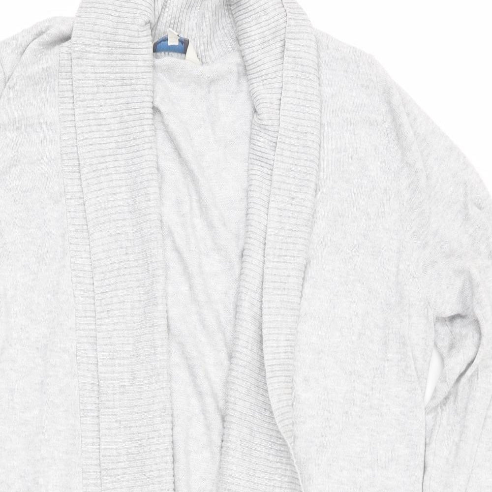 Peacocks Womens Grey   Cardigan Jumper Size 16  - Longline Cardigan