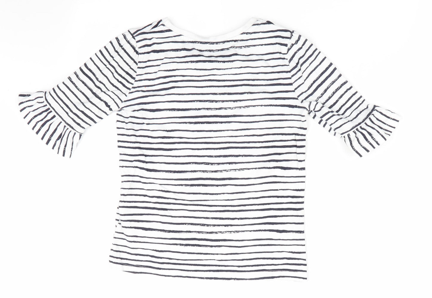 The Kids Division Girls Blue Striped  Tunic T-Shirt Size 7-8 Years