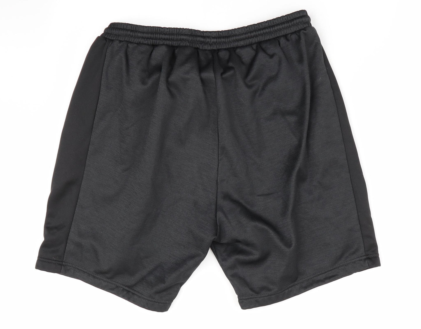 Souluxe Mens Black   Sweat Shorts Size L