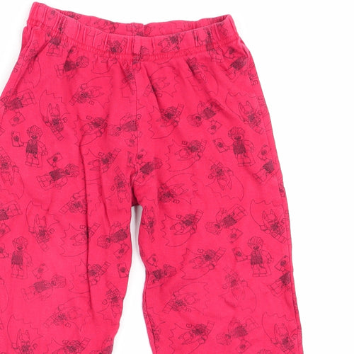 Lego Batman Boys Red Solid   Pyjama Pants Size 5-6 Years  - Batman
