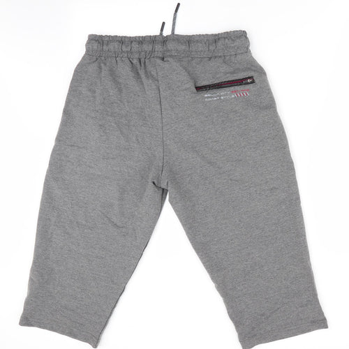 BLL Mens Grey   Cropped Trousers Size L L18 in