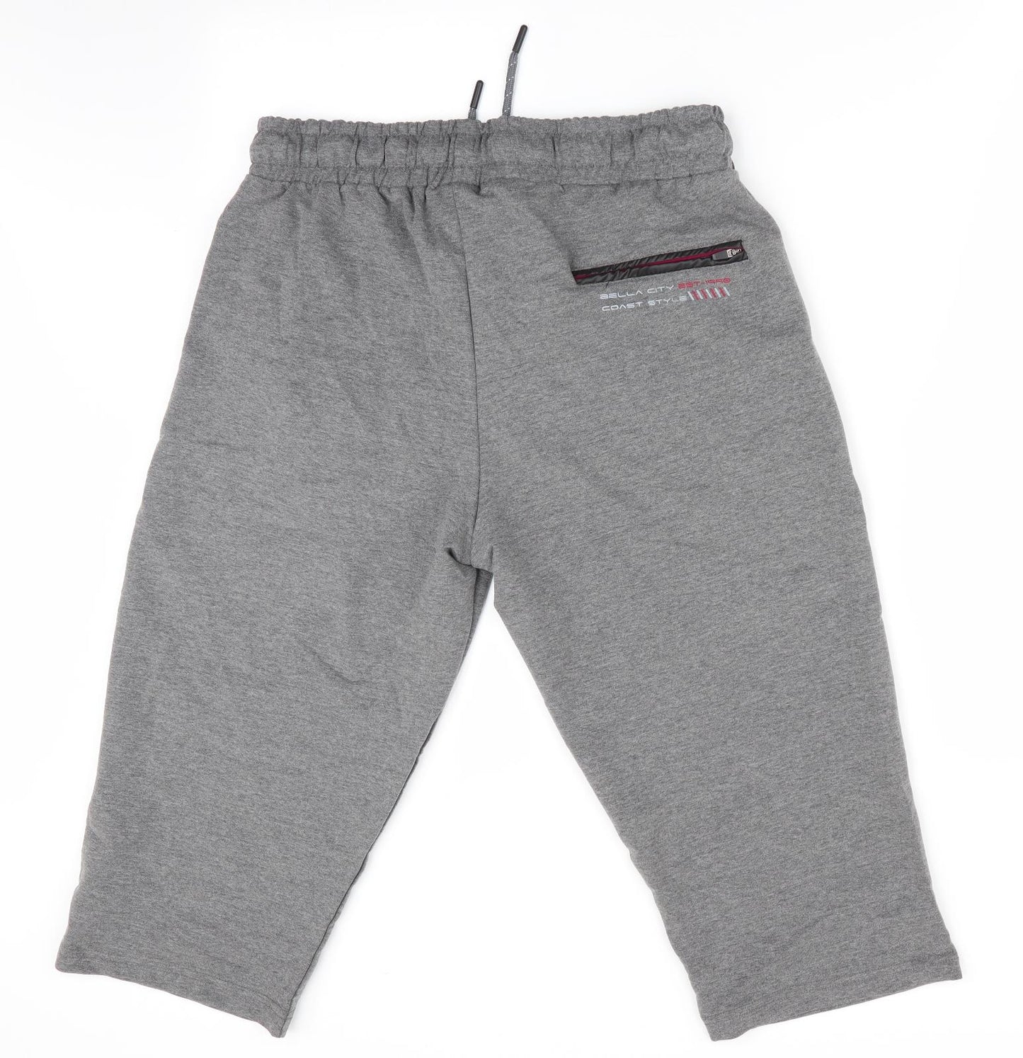 BLL Mens Grey   Cropped Trousers Size L L18 in
