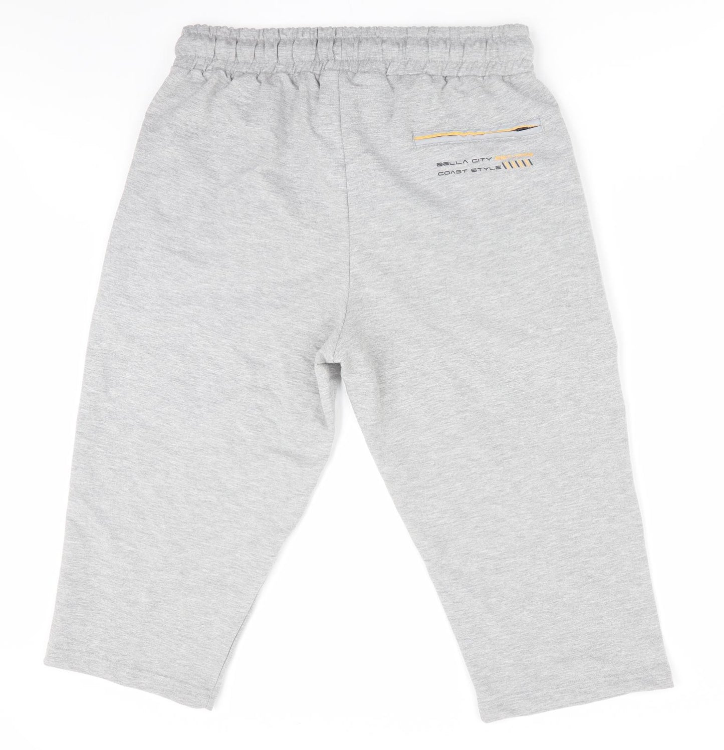 BLL Mens Grey   Cropped Trousers Size L L18 in