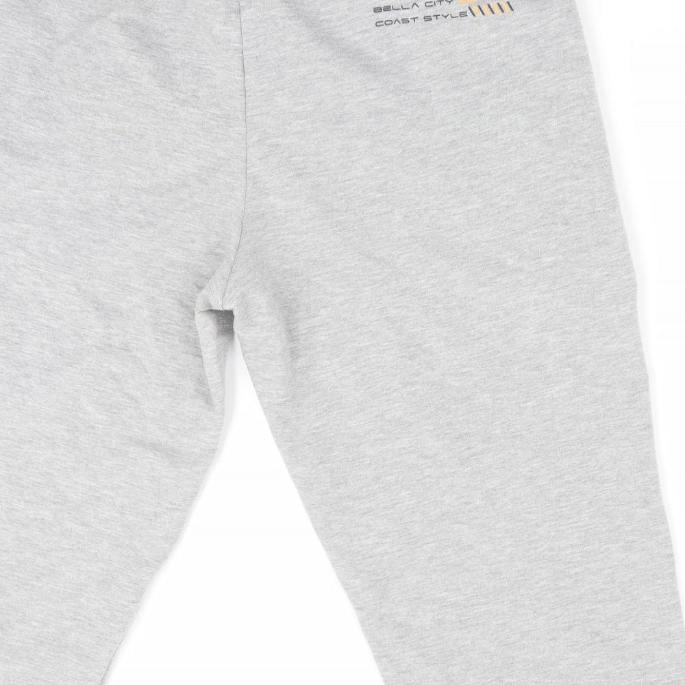BLL Mens Grey   Cropped Trousers Size L L18 in