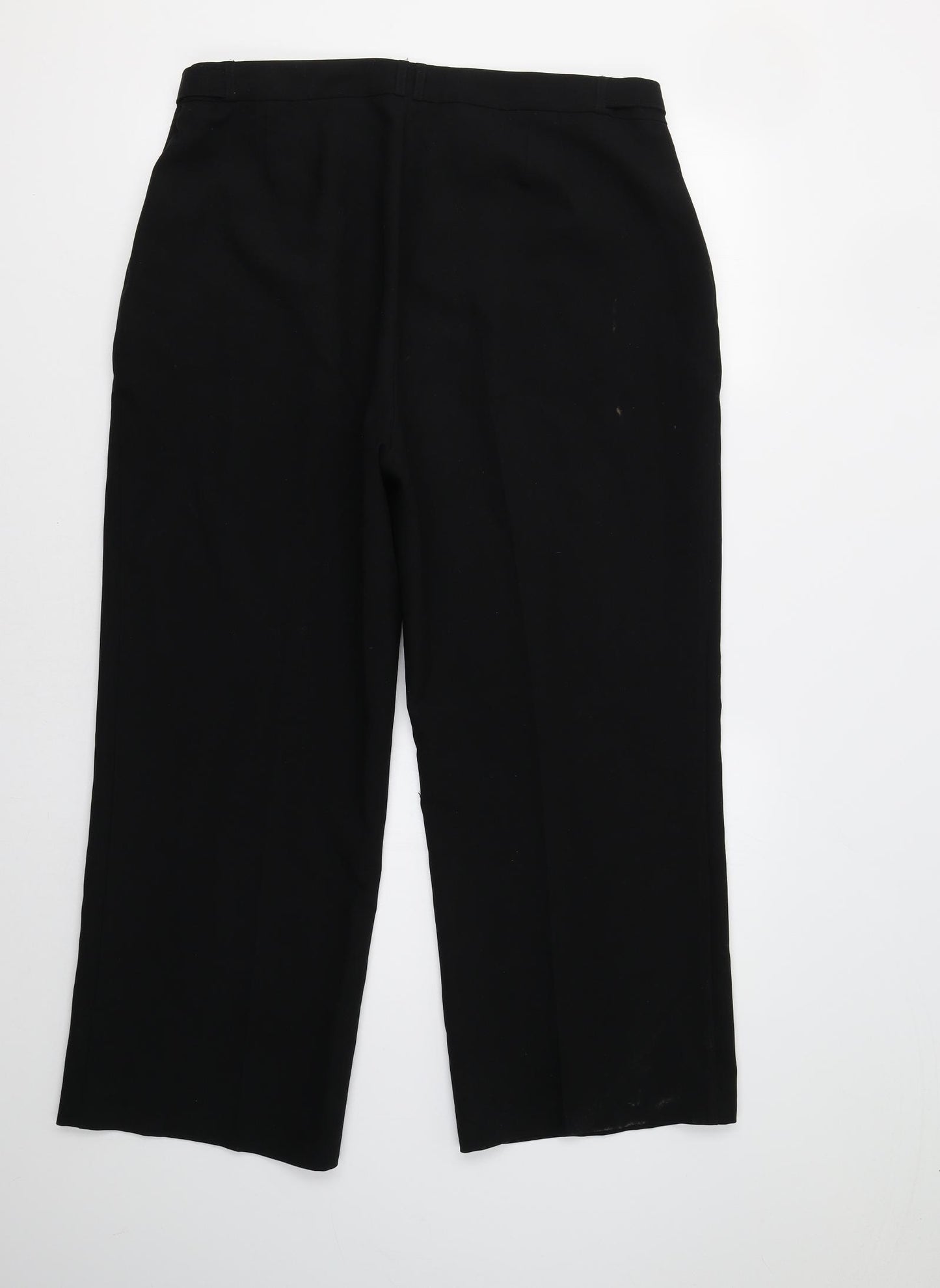 Peacocs Womens Black   Dress Pants Trousers Size 18 L27 in