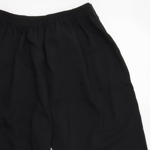 Bodywise Womens Black   Chino Shorts Size 20