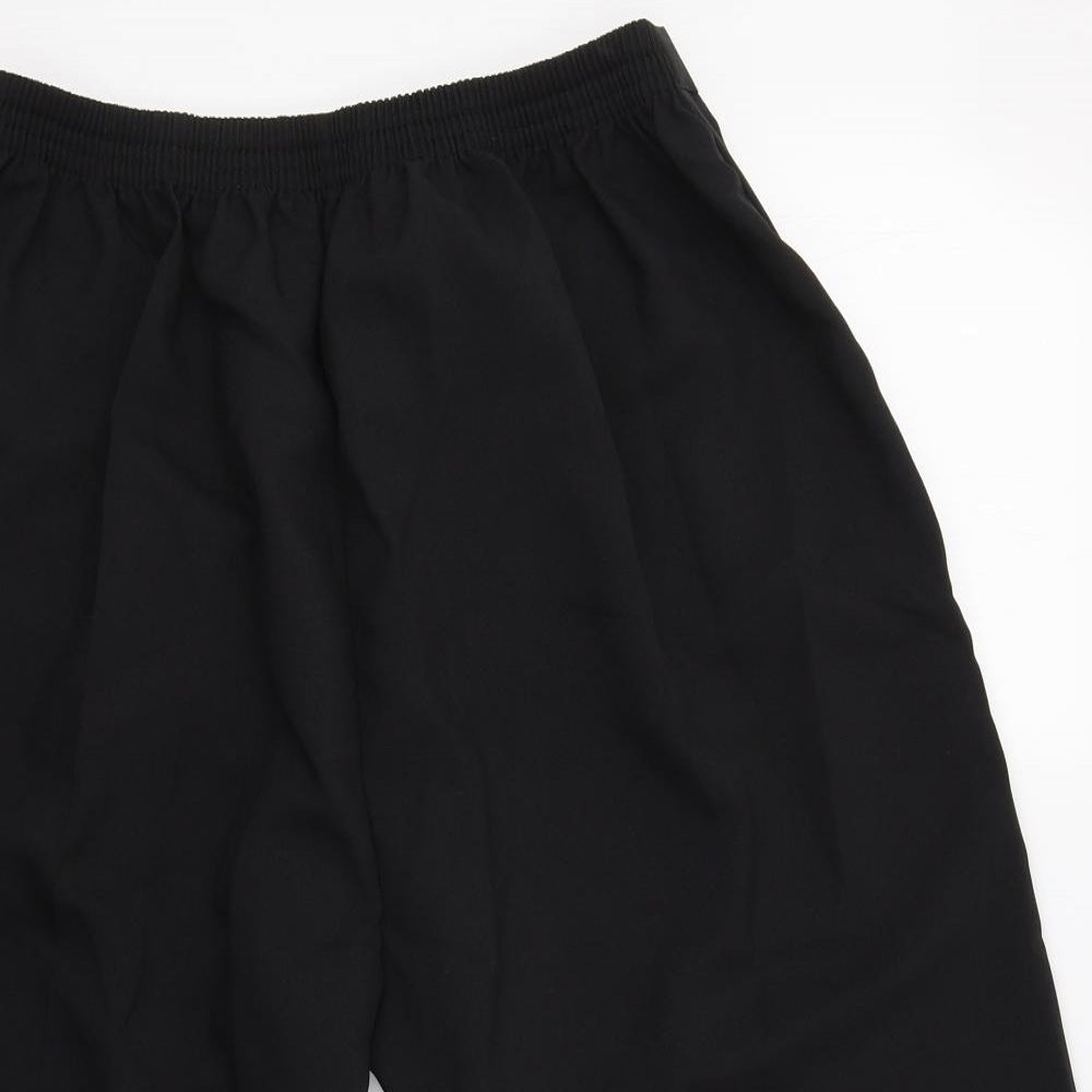 Bodywise Womens Black   Chino Shorts Size 20