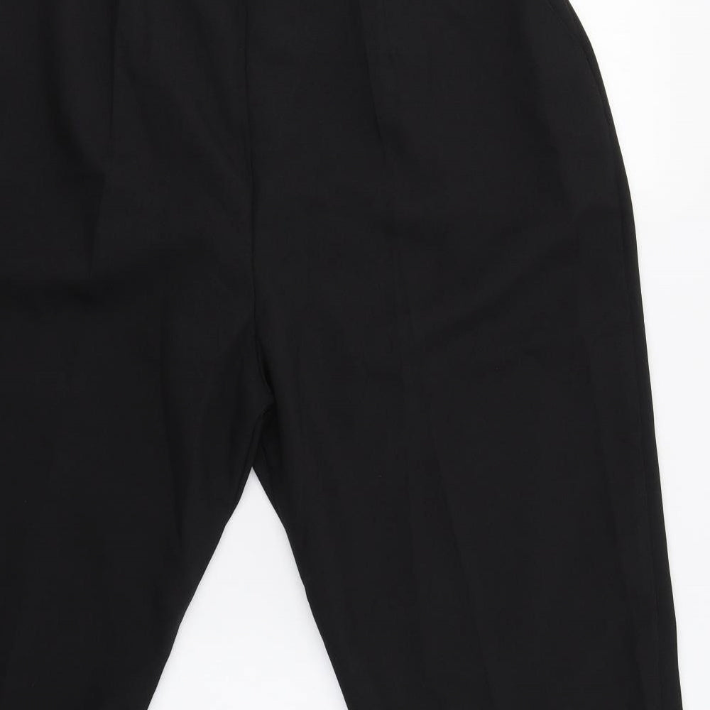 Bodywise Womens Black   Chino Shorts Size 20