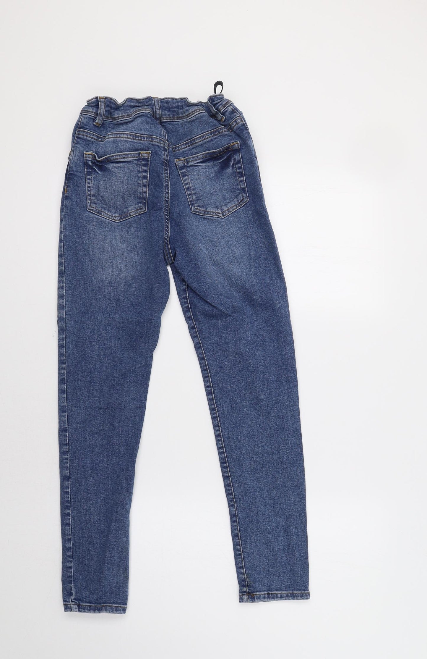 Preworn Girls Blue   Skinny Jeans Size 10-11 Years