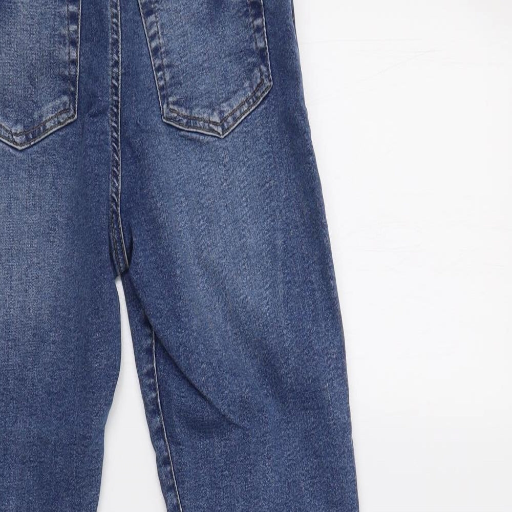 Preworn Girls Blue   Skinny Jeans Size 10-11 Years