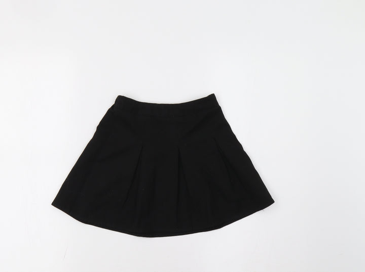 George Girls Black Flare Skirt Size 3-4 Years
