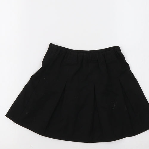 George Girls Black   Flare Skirt Size 3-4 Years