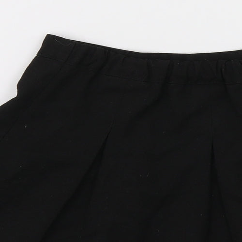 George Girls Black   Flare Skirt Size 3-4 Years