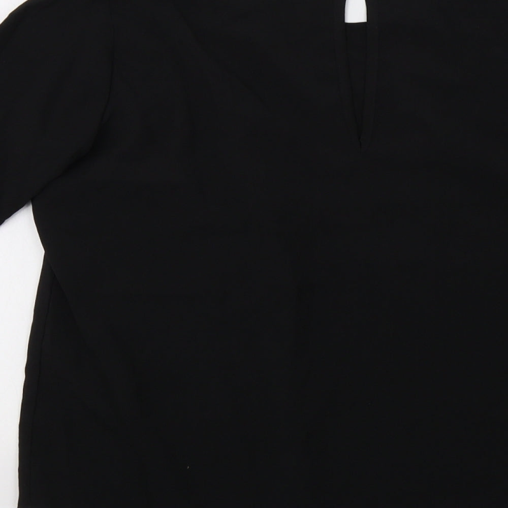 Fraizolli Womens Black   Basic Blouse Size 12