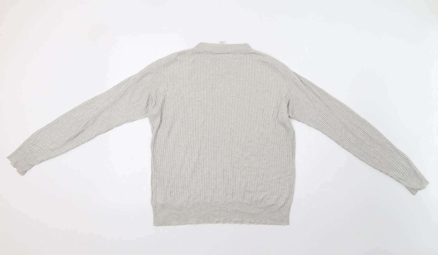 Monki Womens Grey   Pullover Jumper Size L