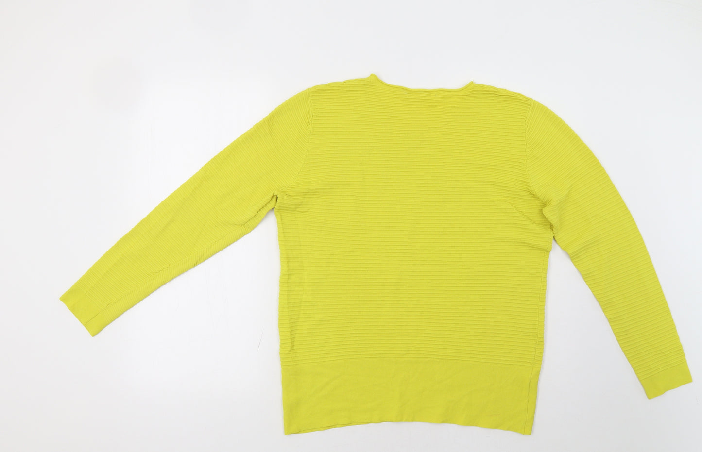 Vida Vi Womens Yellow   Pullover Jumper Size L