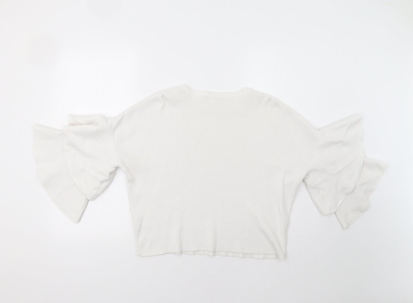 River Island Womens White   Pullover Jumper Size 10