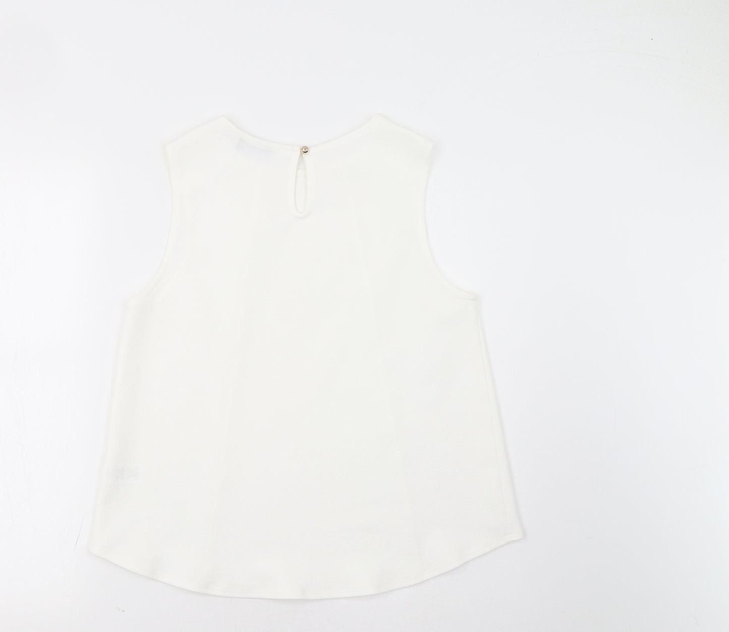 Papaya Womens White   Basic Tank Size 12