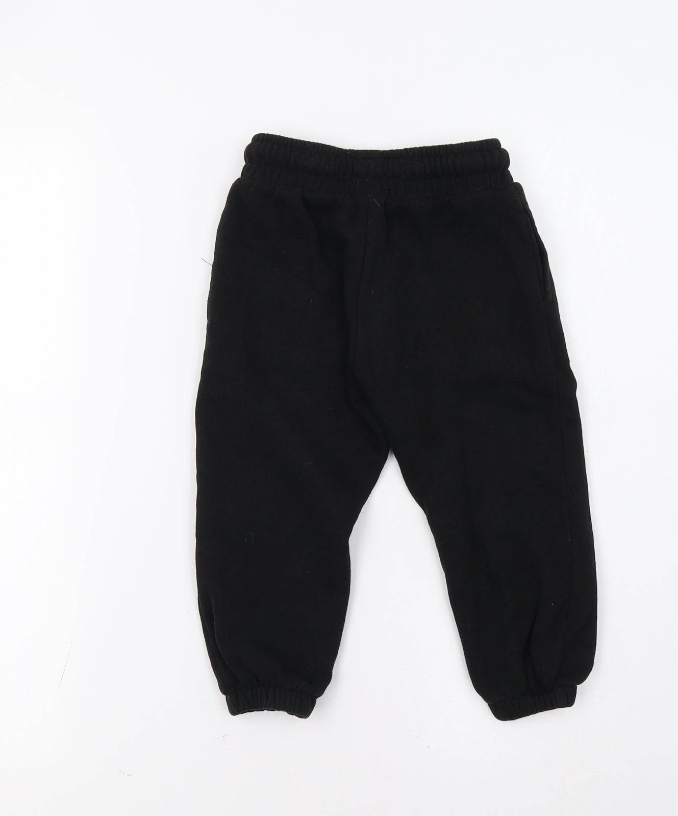 NEXT Boys Black   Jogger Trousers Size 2-3 Years