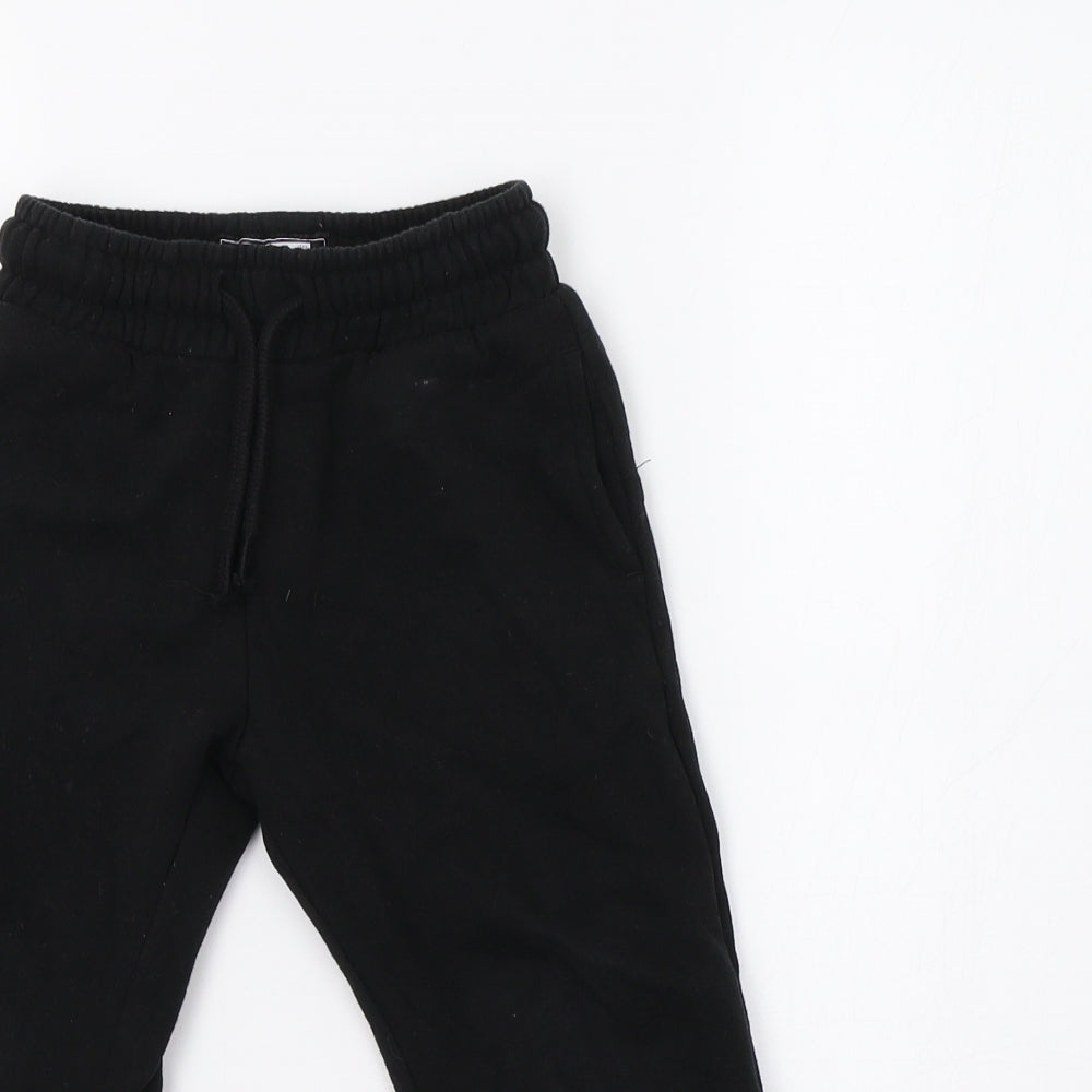 NEXT Boys Black   Jogger Trousers Size 2-3 Years