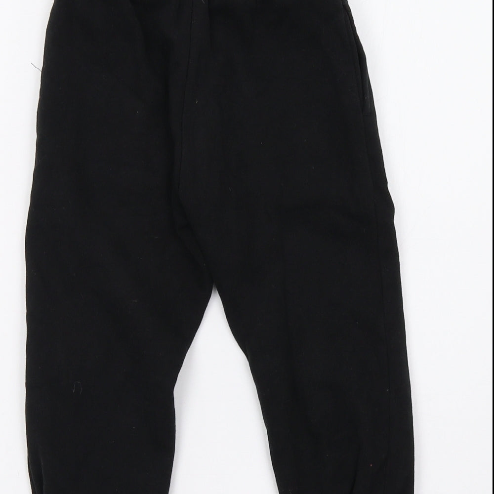 NEXT Boys Black   Jogger Trousers Size 2-3 Years