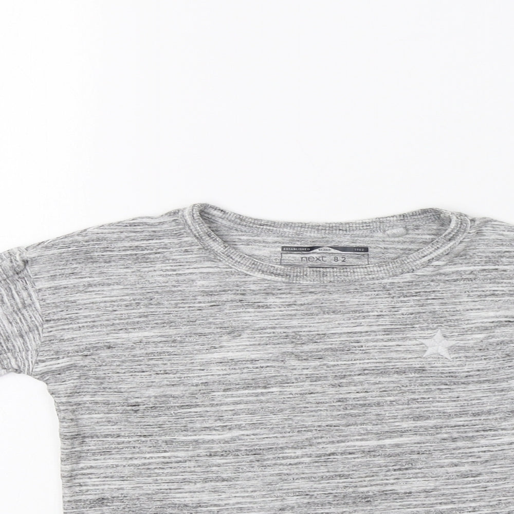 NEXT Boys Grey   Basic T-Shirt Size 2-3 Years