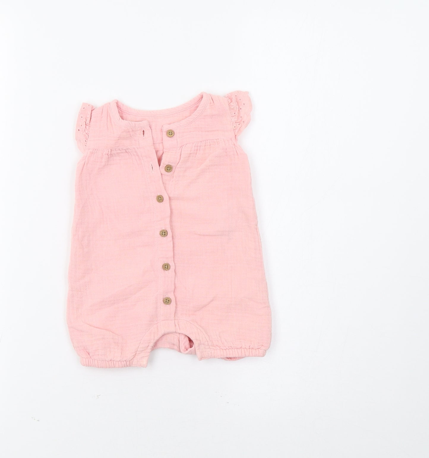 M&S Baby Pink   Leotard One-Piece Size 0-3 Months