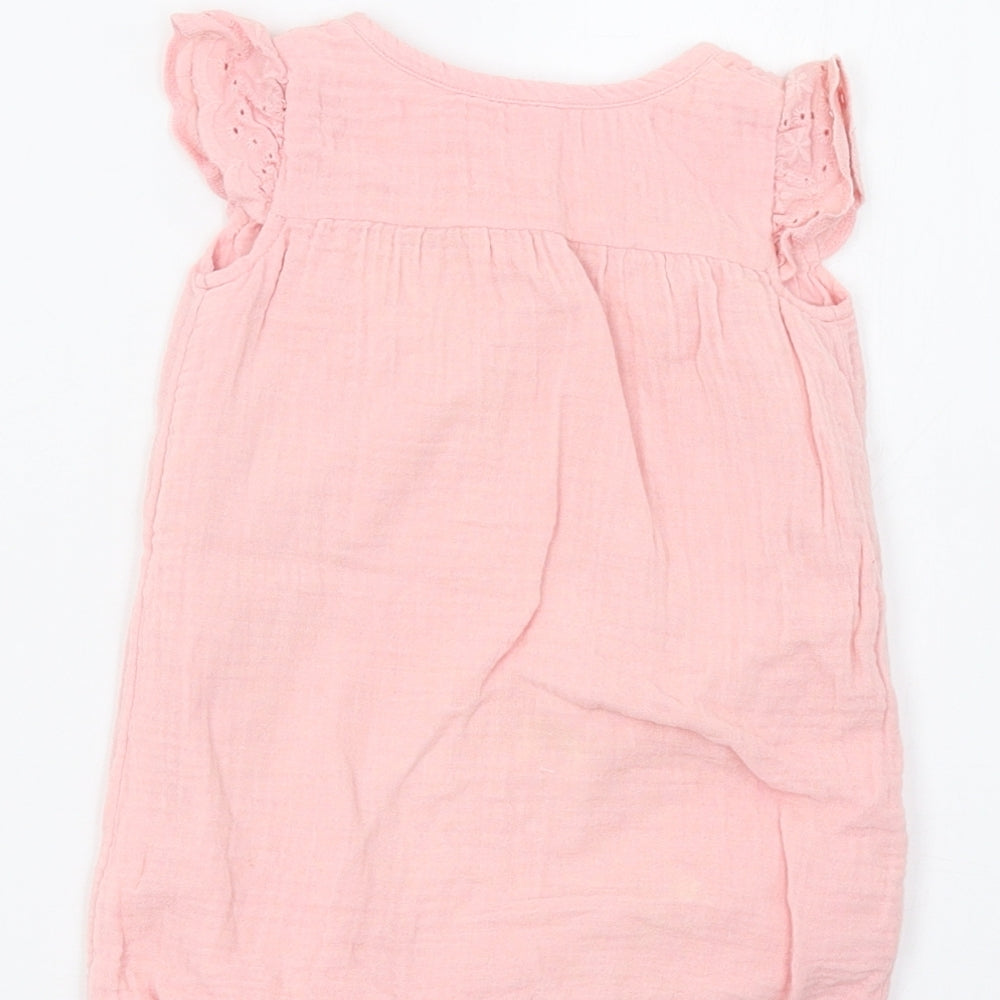 M&S Baby Pink   Leotard One-Piece Size 0-3 Months