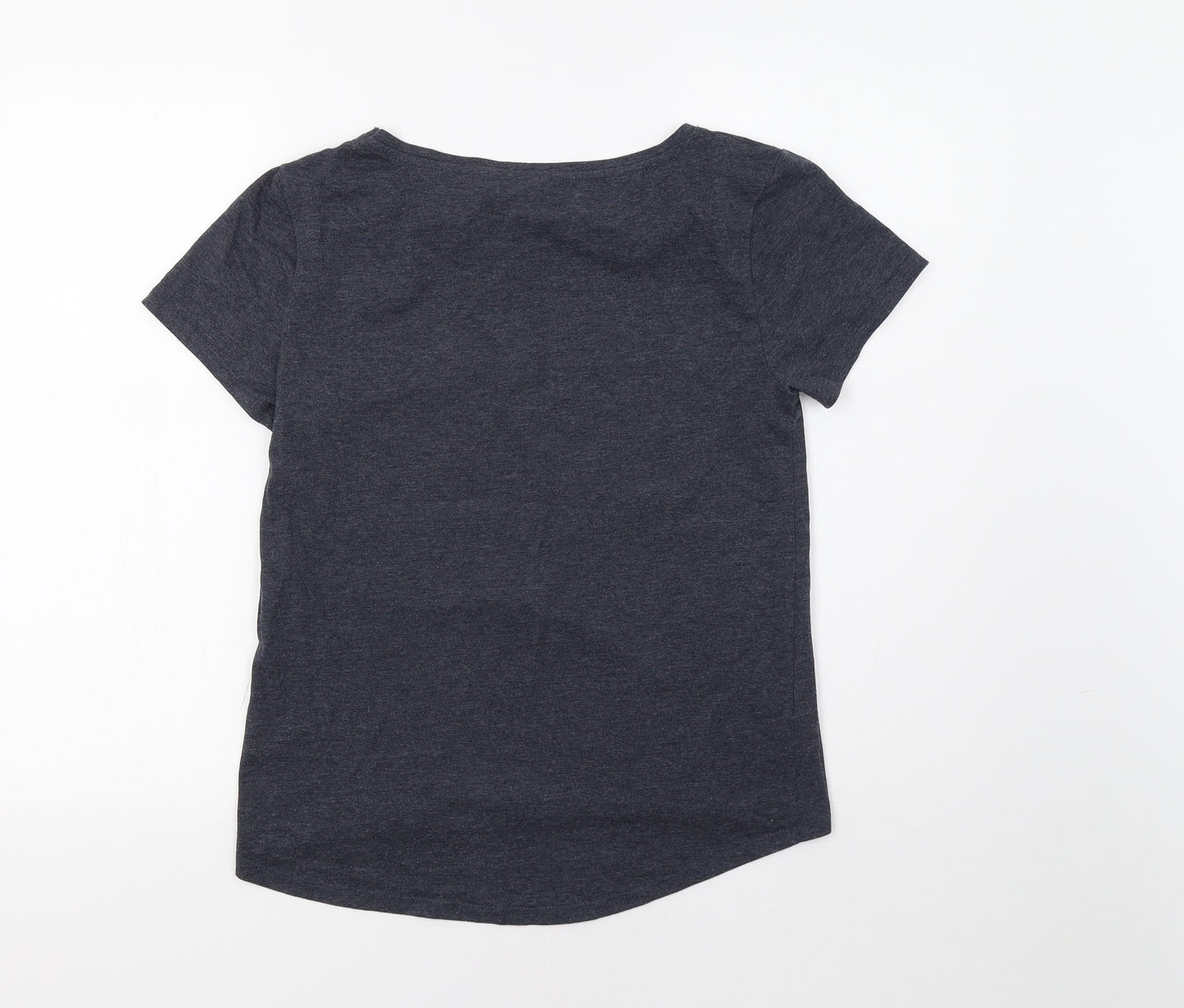 NEXT Womens Grey   Basic T-Shirt Size XS  - Pocket