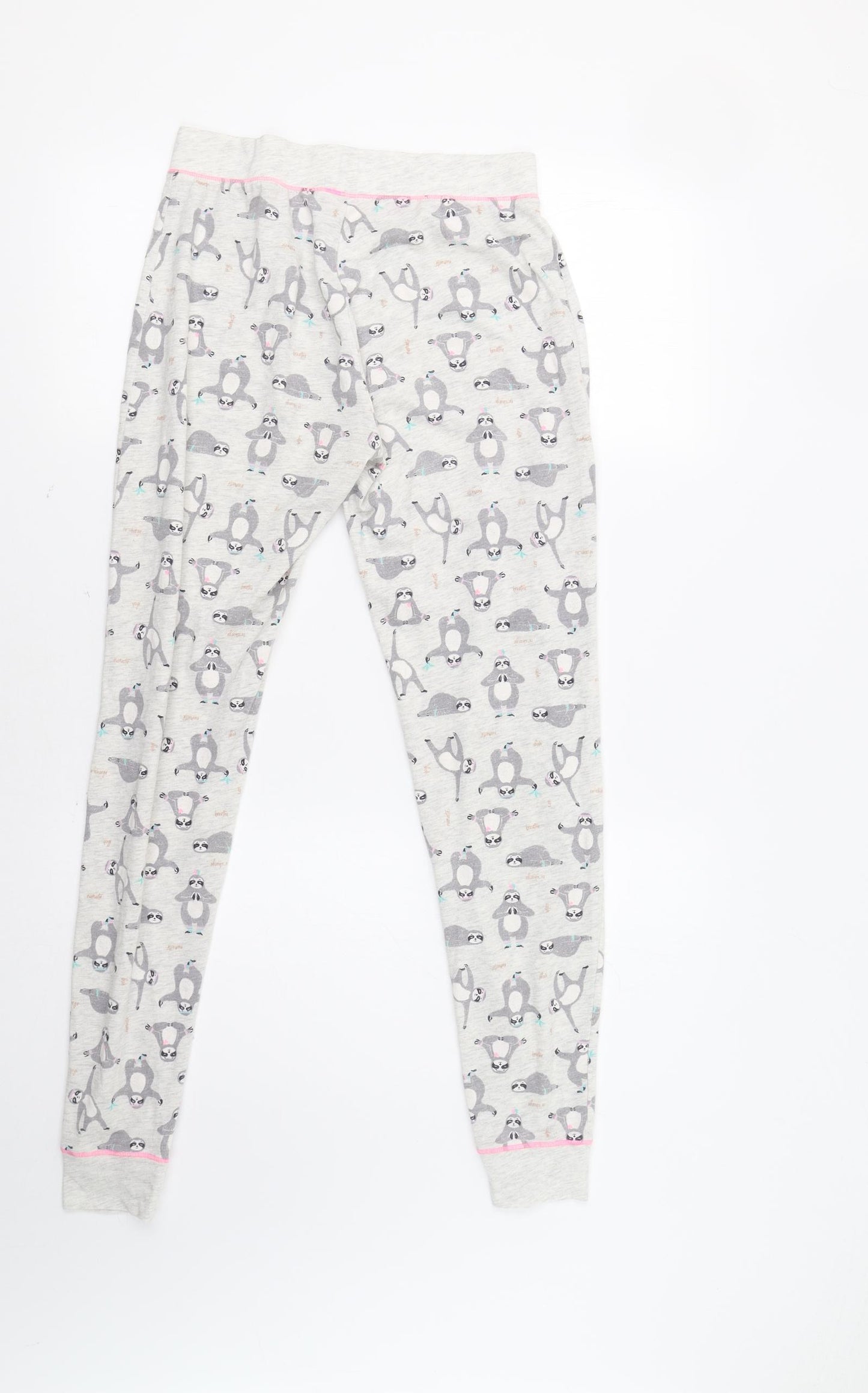 George Womens Grey    Pyjama Pants Size 6  - Racoon Print