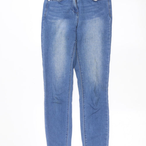 NEXT Womens Blue   Skinny Jeans Size 8 L27 in