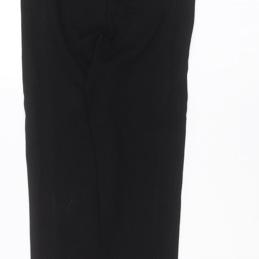 Topshop Womens Black   Jogger Leggings Size 12 L25 in