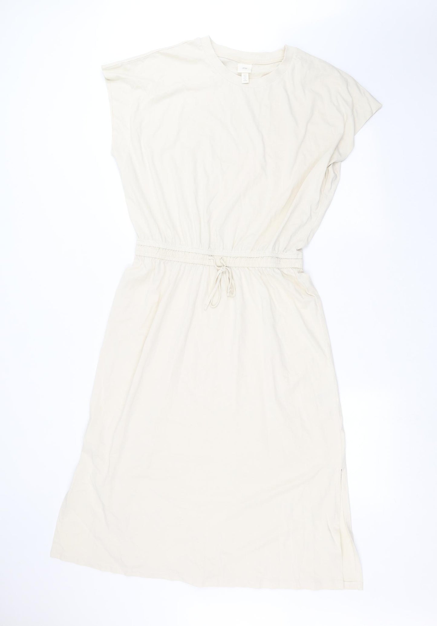 H&M Womens White   A-Line  Size M