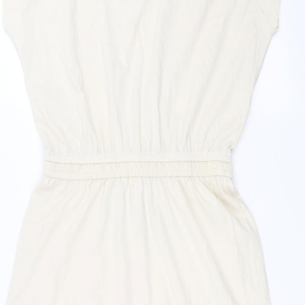 H&M Womens White   A-Line  Size M