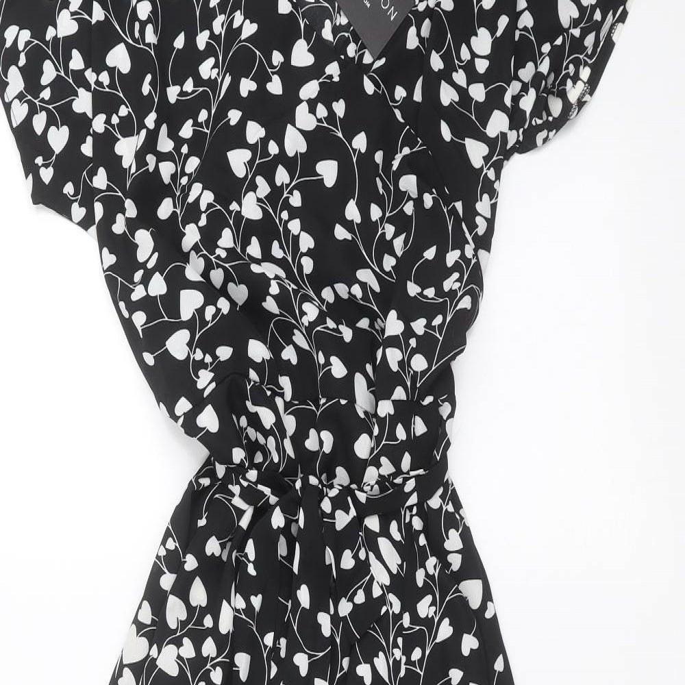 Mela London Womens Black   A-Line  Size 16