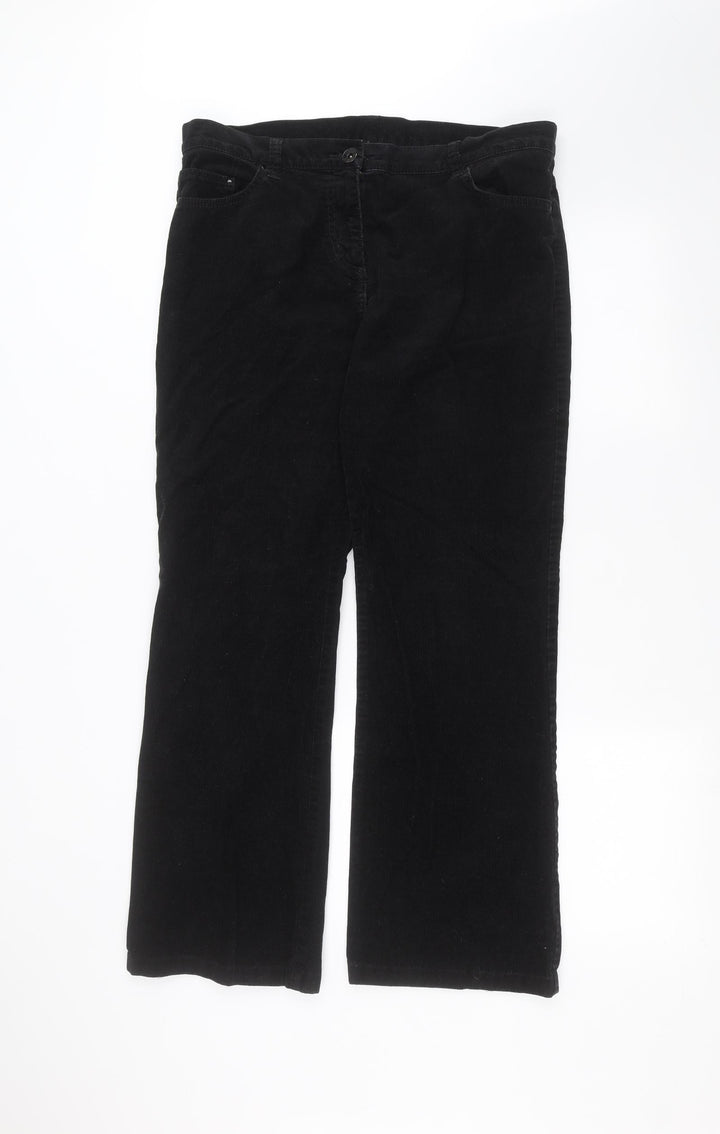 Preworn Womens Black   Straight Jeans Size 36 in L28 in