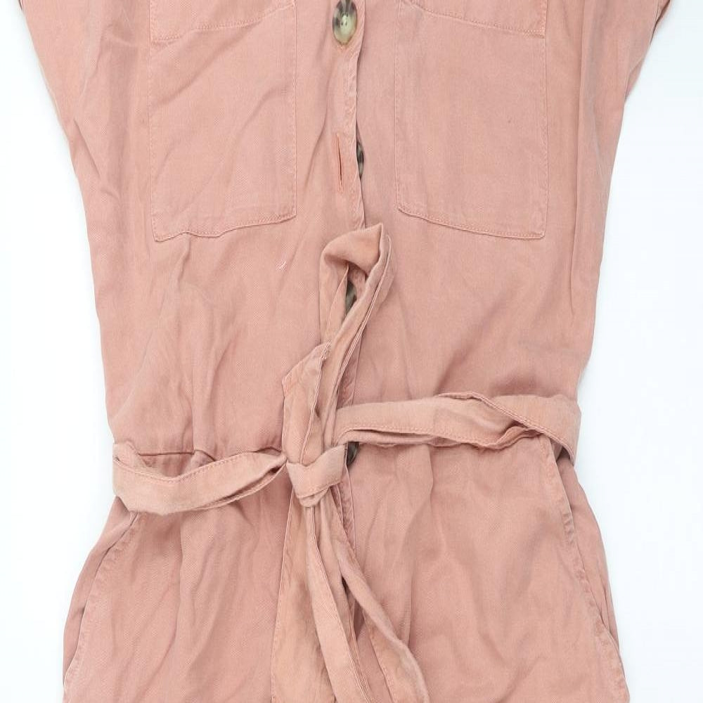 Papaya Womens Pink   Jumpsuit One-Piece Size 10