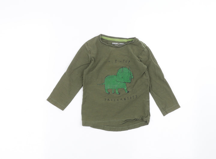NEXT Baby Green Basic T-Shirt Size 18-24 Months