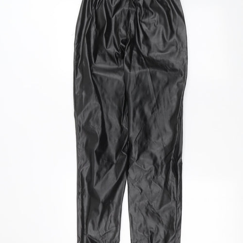 Missguided Womens Black   Trousers  Size 6 L29 in