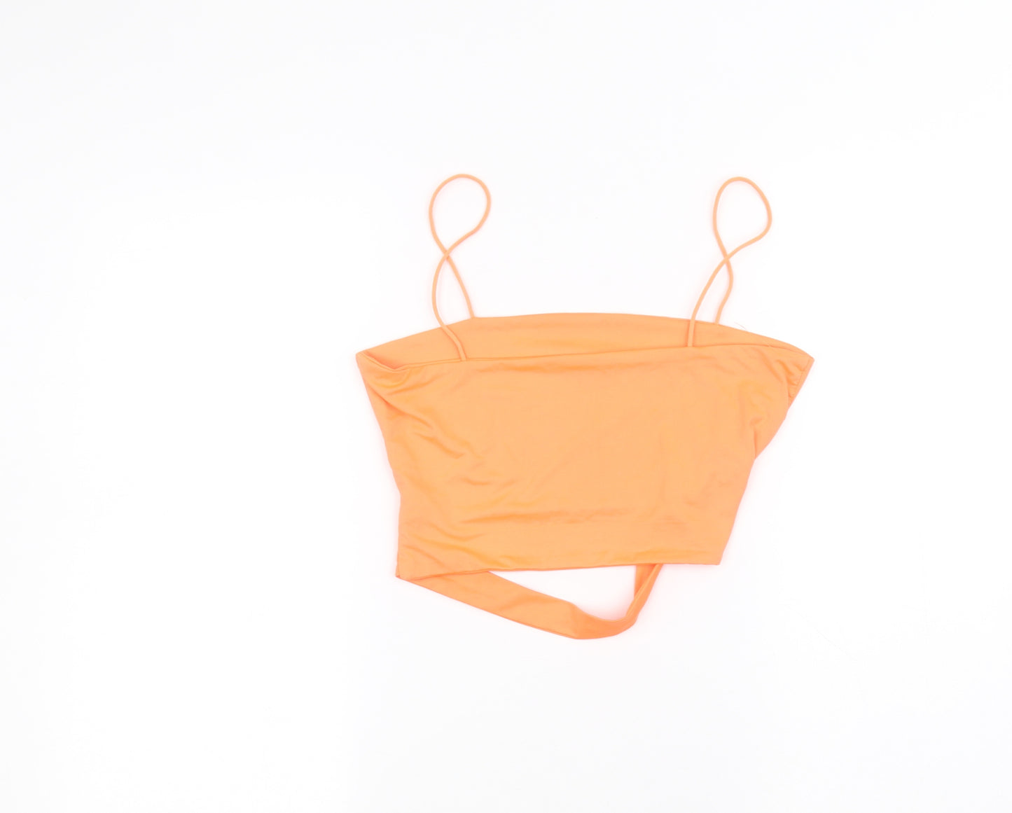 Preworn Womens Orange   Basic Blouse Size S