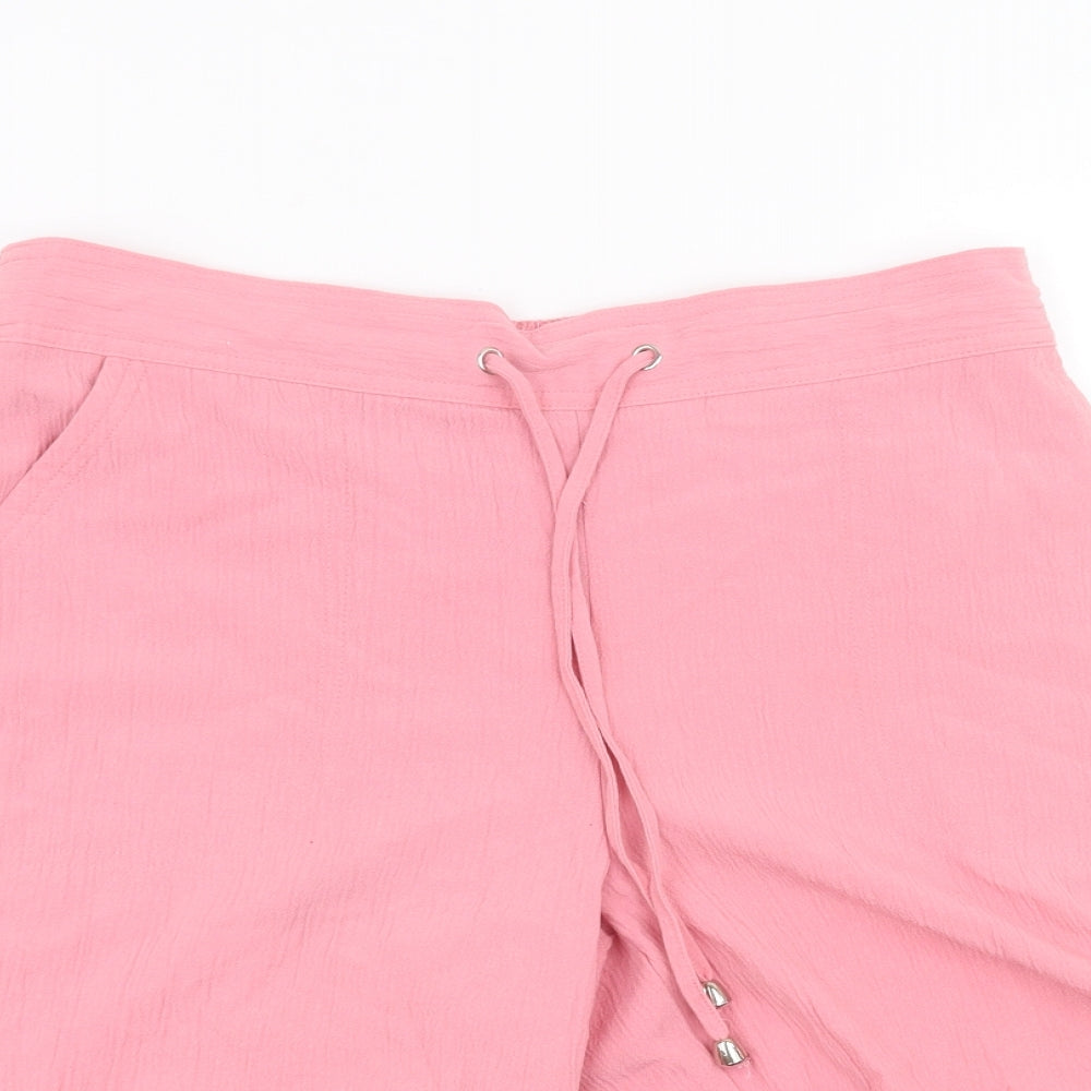 Papaya Womens Pink   Bermuda Shorts Size 10