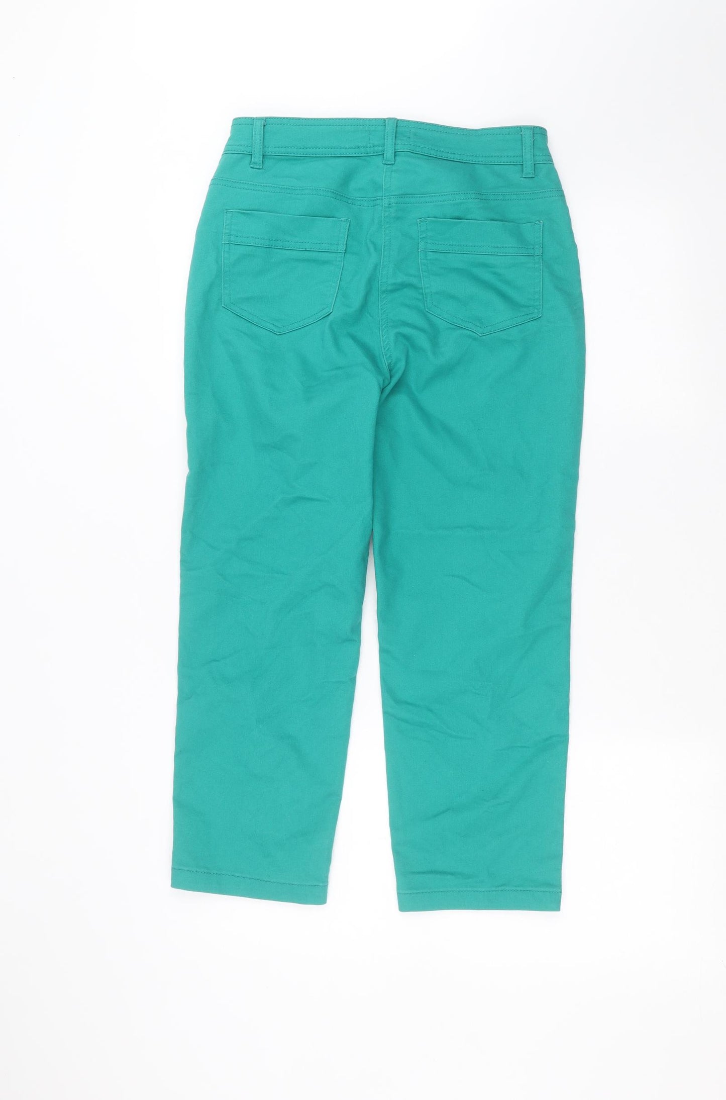 Soon Womens Green   Straight Jeans Size 10 L22 in