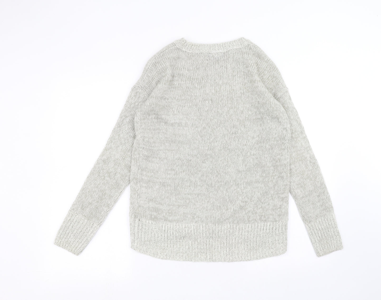 New Look Womens White   Pullover Jumper Size S