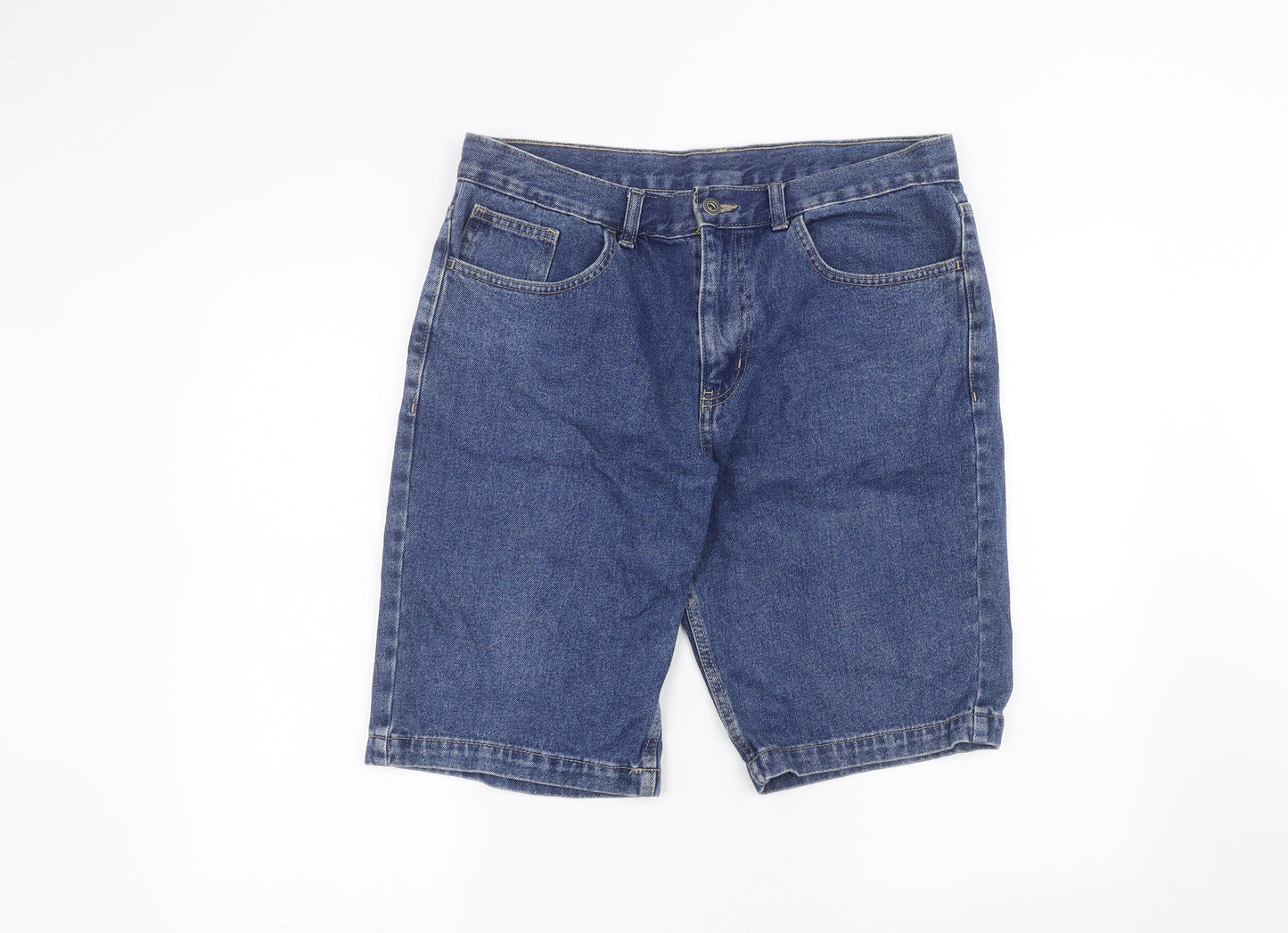 George Mens Blue   Bermuda Shorts Size 34 in