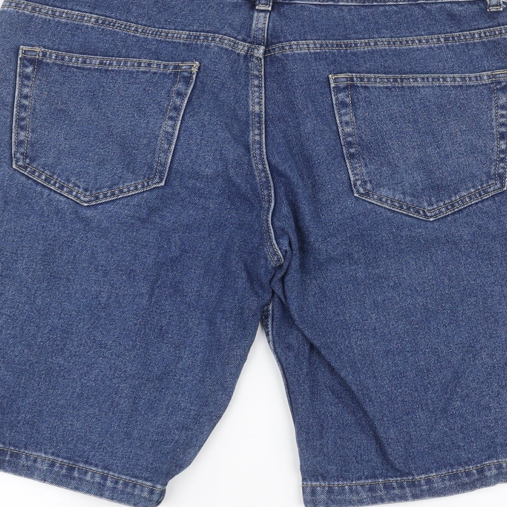 George Mens Blue   Bermuda Shorts Size 34 in